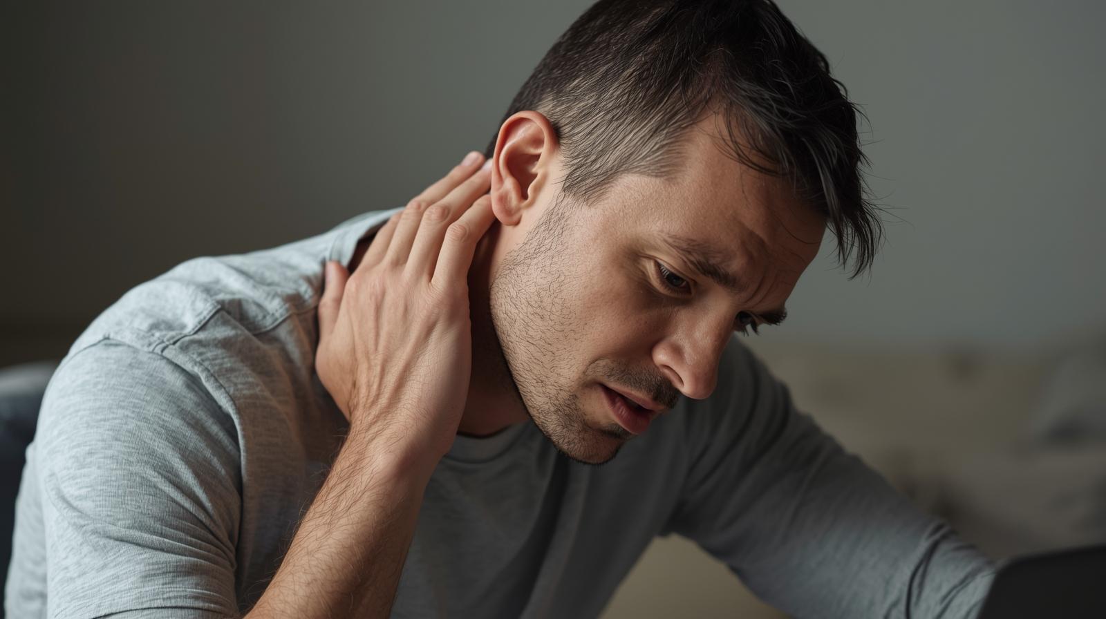 A man with Neck & Shoulder pain