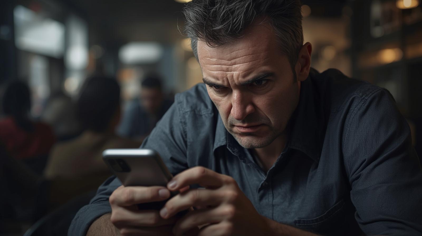 a man which is stubborn who doesnt listen anyone due to social media