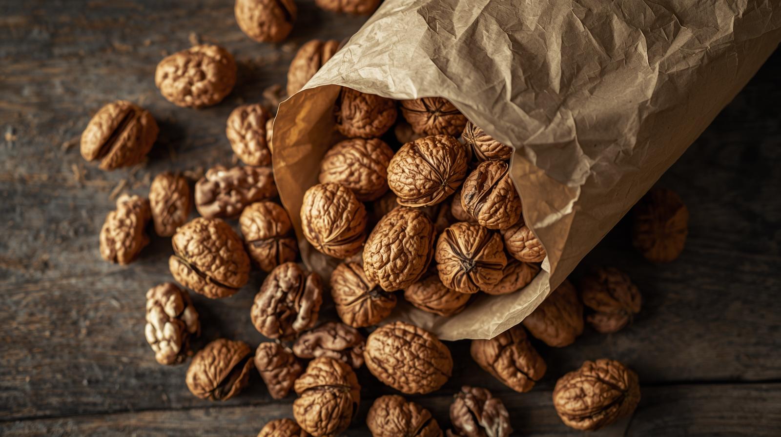 A packet of Walnuts