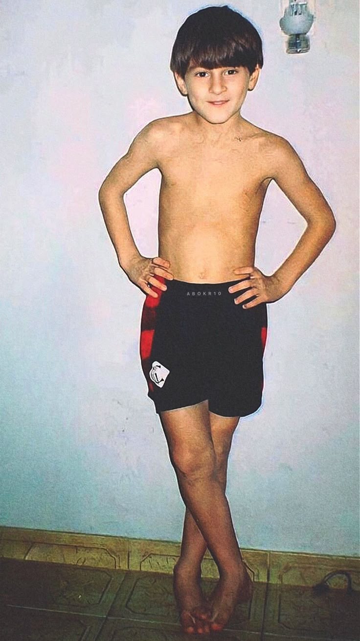 Childhood Pic of Lionel Messi
