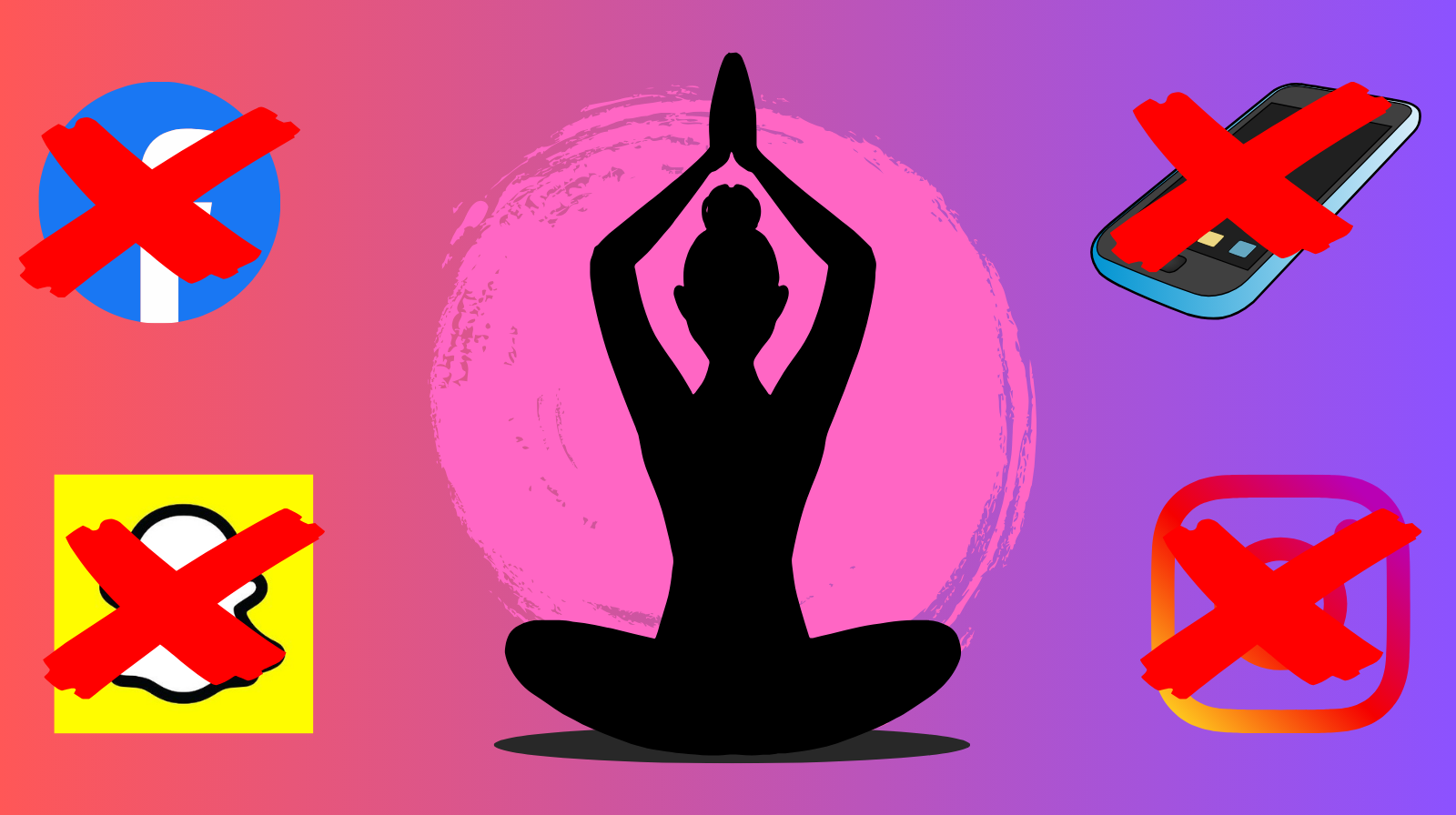An woman doing yoga Best Solutions for Social Media Addiction (Practical & Proven Tips)