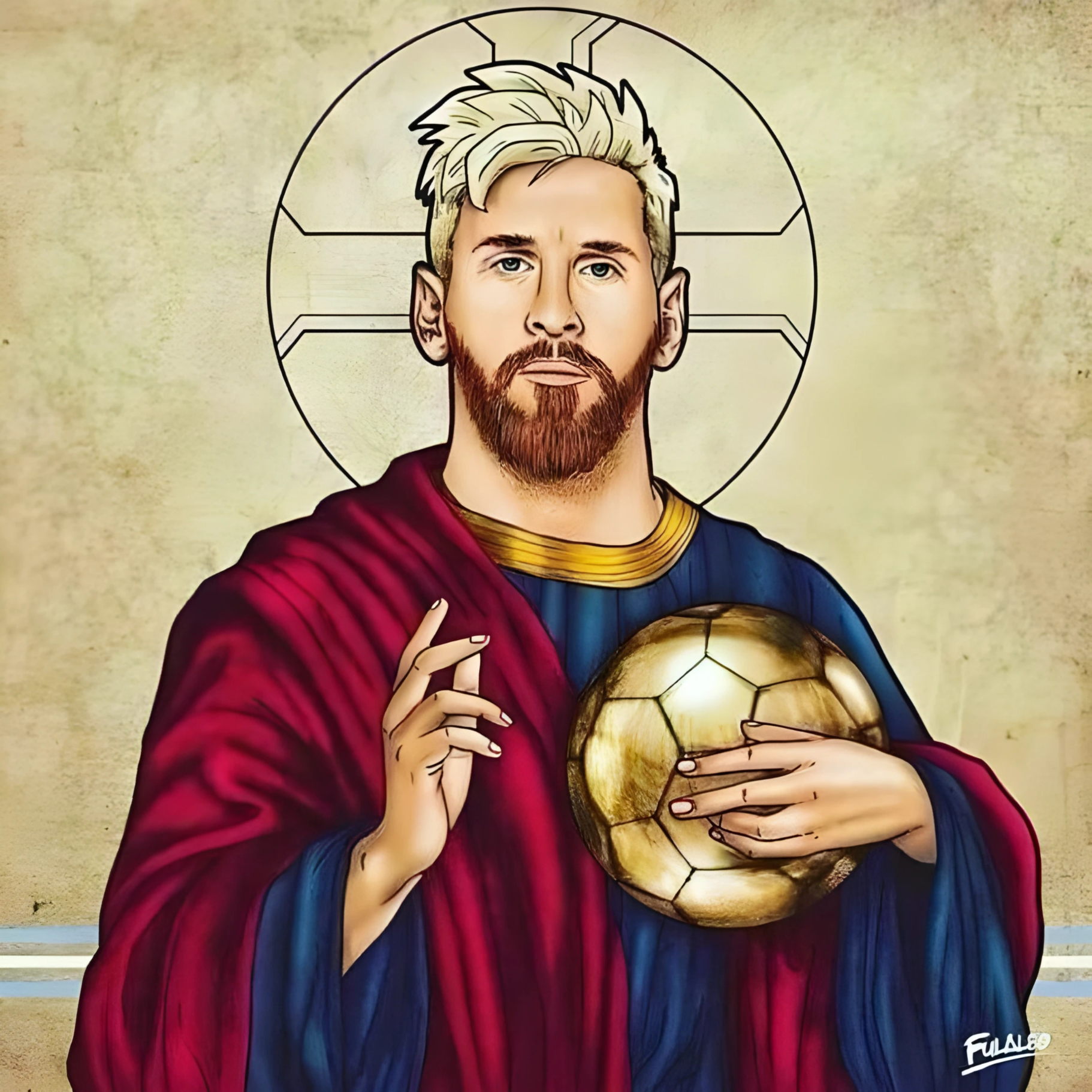 The GOD LIONEL MESSI