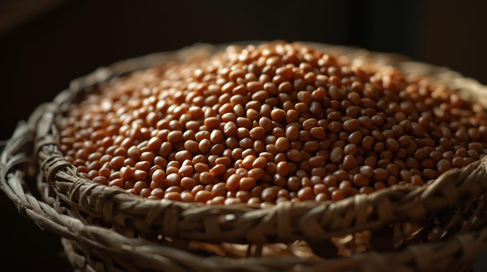 A basket of Lentils