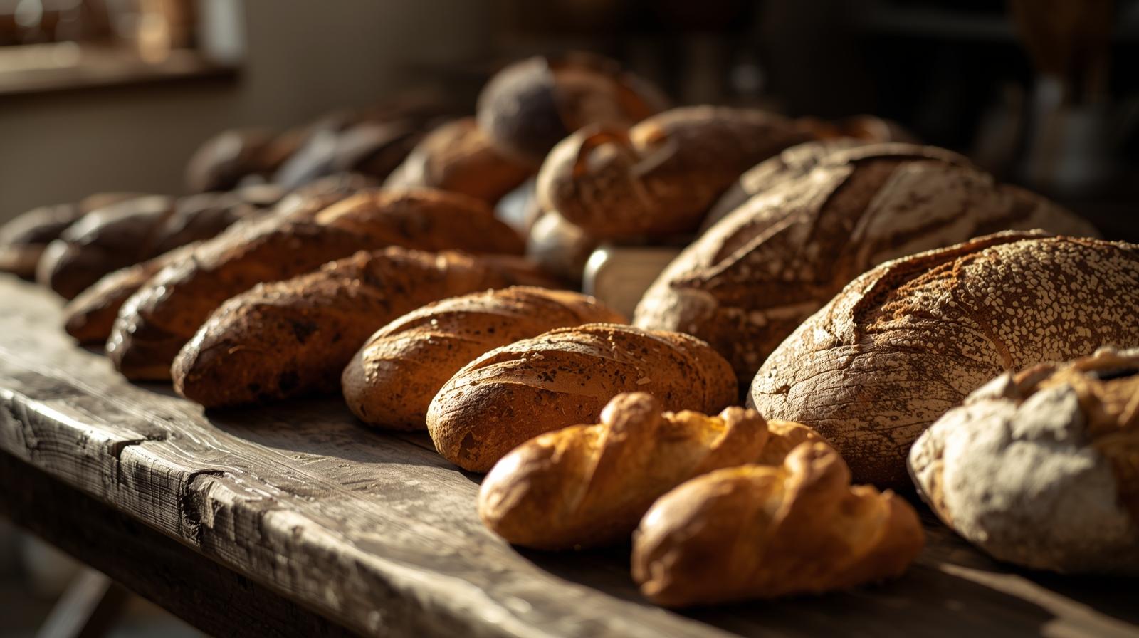 A table full of Whole Wheat