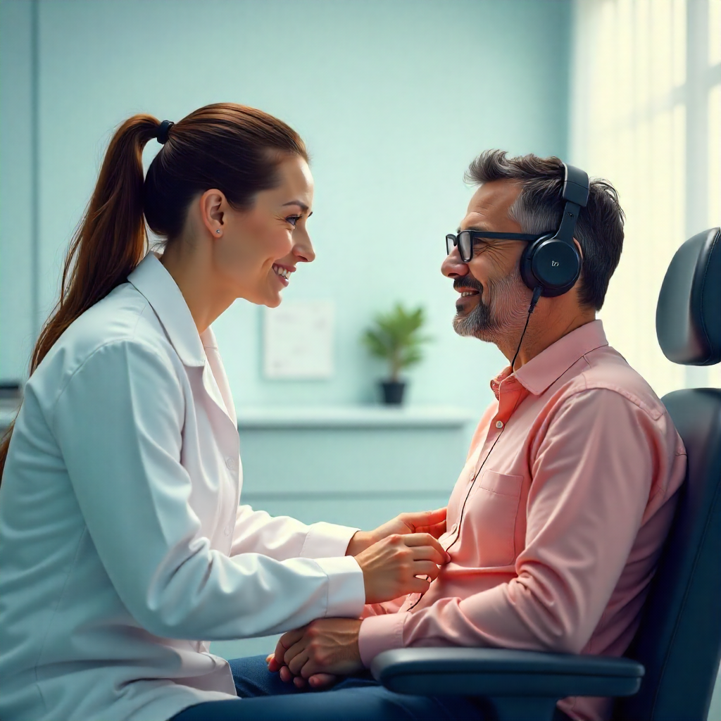 hearing problems and solutions through professional hearing test